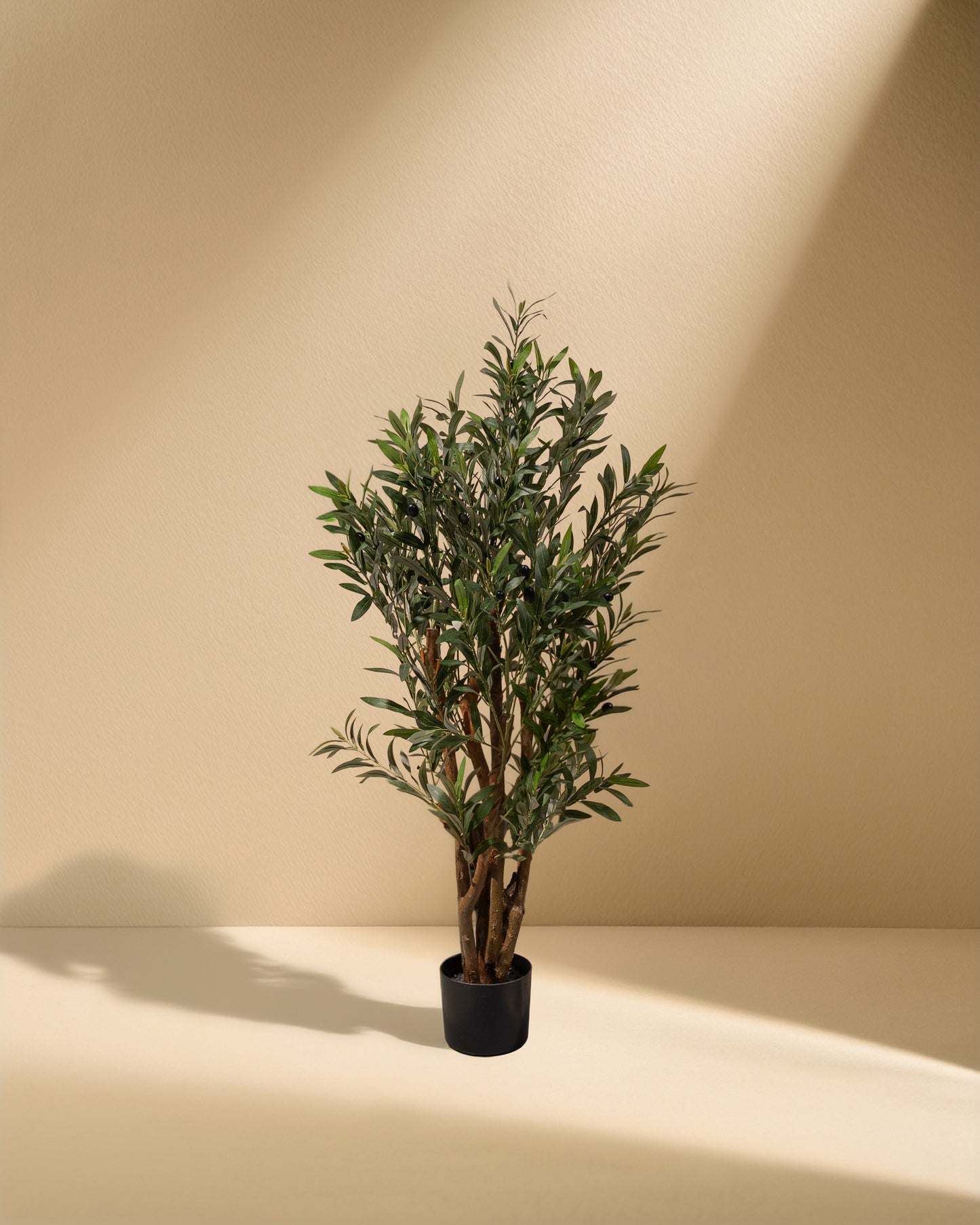 Artificial Olive Tree (Olea Europaea – Natural Wood)